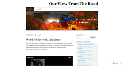 Desktop Screenshot of ourviewfromtheroad.com